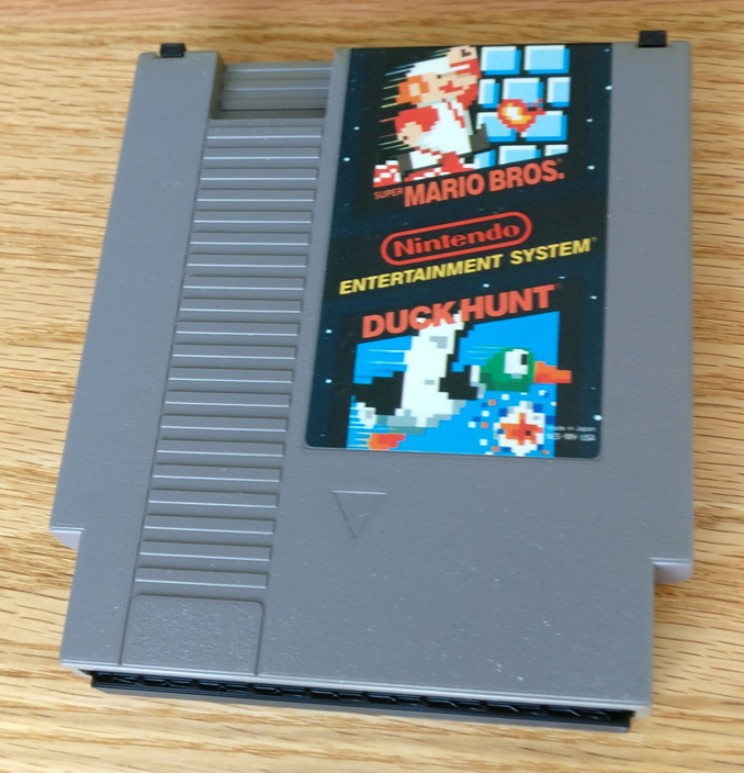 NES Cartridge fit front