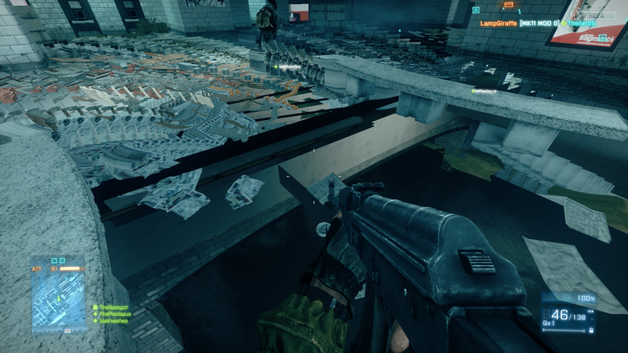 Battlefield 3 Beta Floor