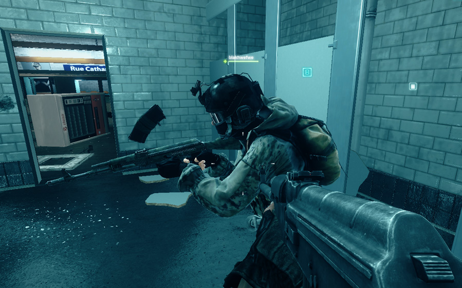 Battlefield 3 Beta Reload Animation Glitch