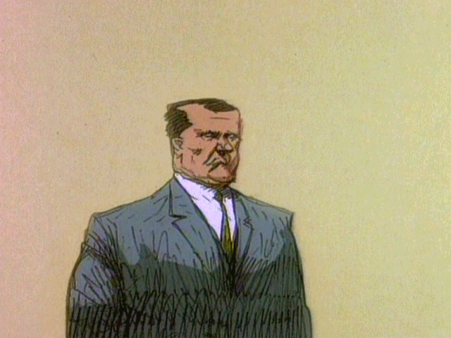 Bill Plympton Carrot Eye Stab Reaction