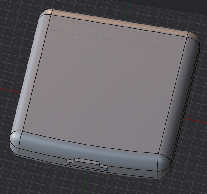 Game Gear Case Plasticity Model