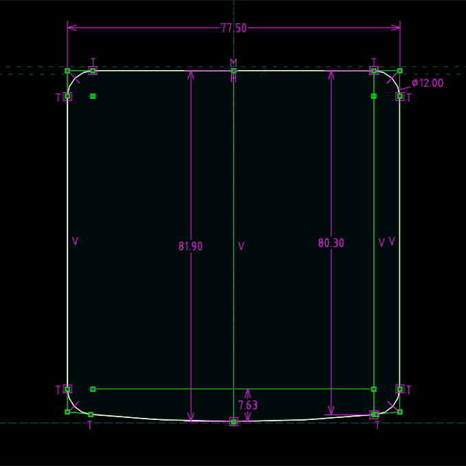 Game Gear Solvespace Layout
