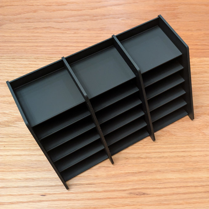 Intellivision Game Shelf Assembly