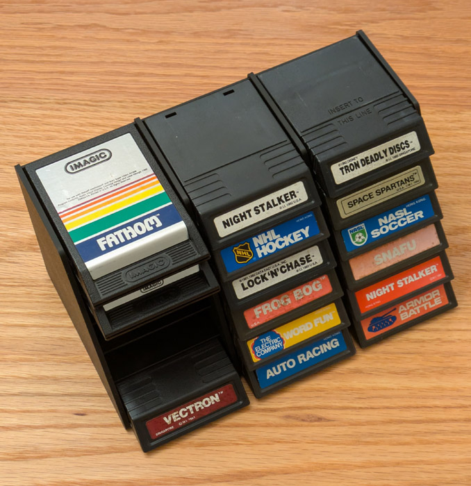 Intellivision Game Storage