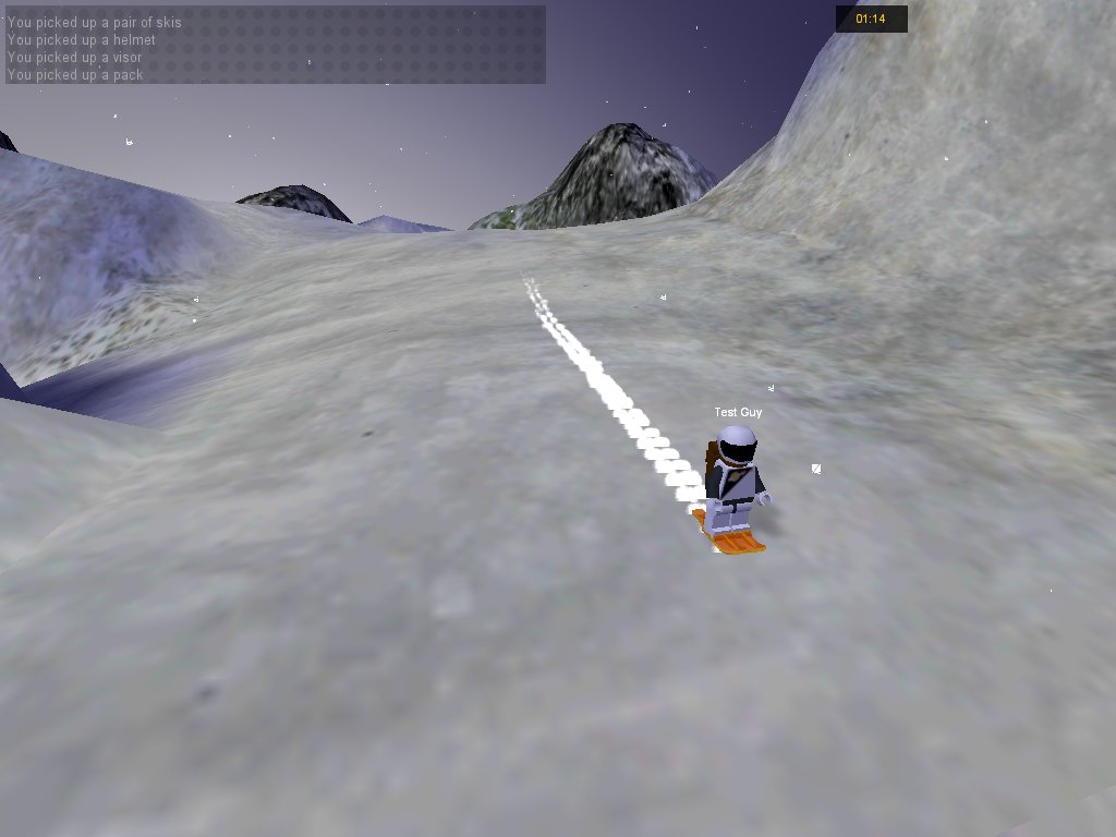 Lego Skiing