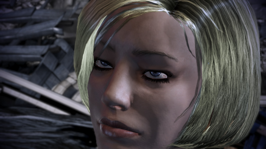Mass Effect 3 Shepard Eye Roll