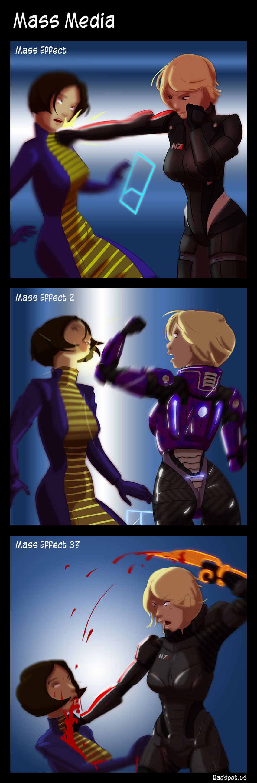 Mass Effect Comic Mass Media