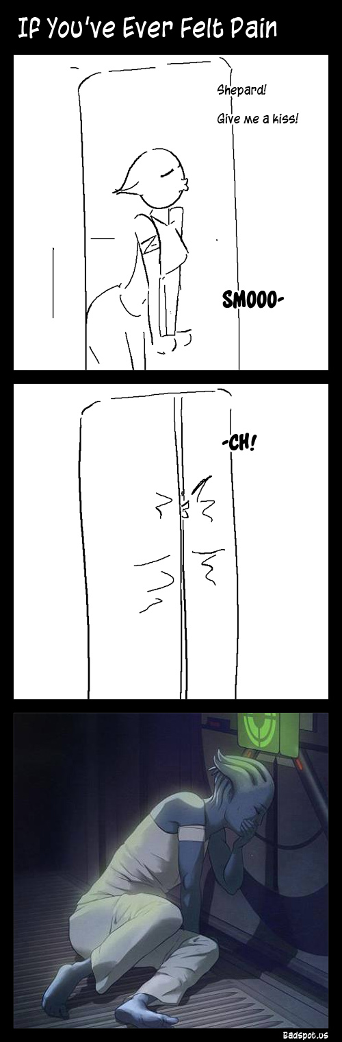 Mass Effect Comic Pain