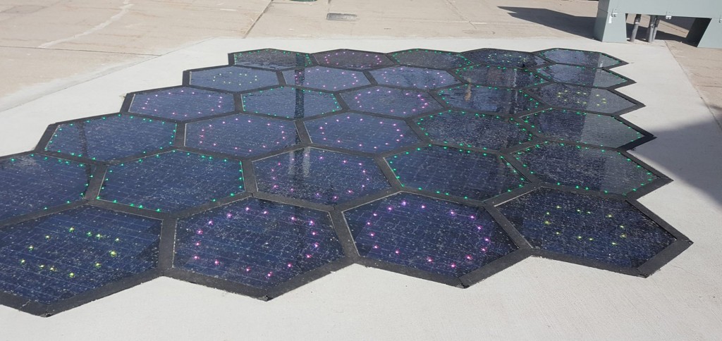 Solar Roadways Walkway