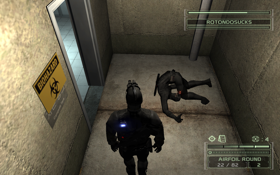 Splinter Cell Chaos Theory Rotondo Died