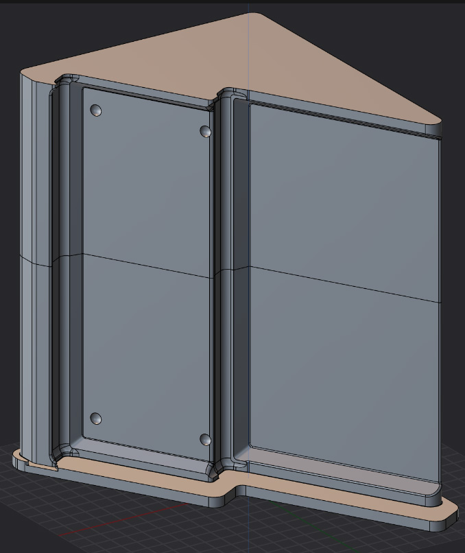 Tandy LCD Shelf Plasticity Model