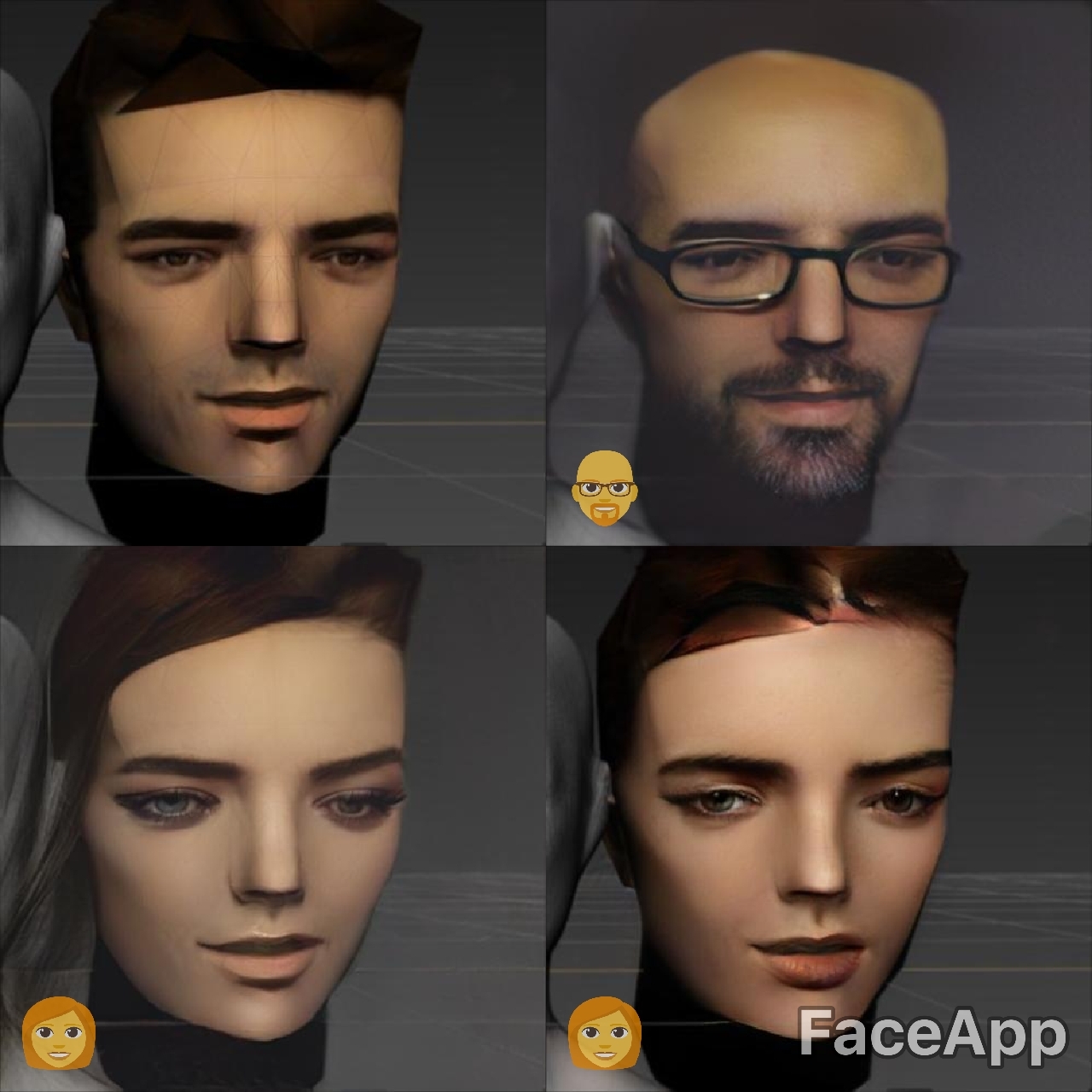faceapp 3D Model