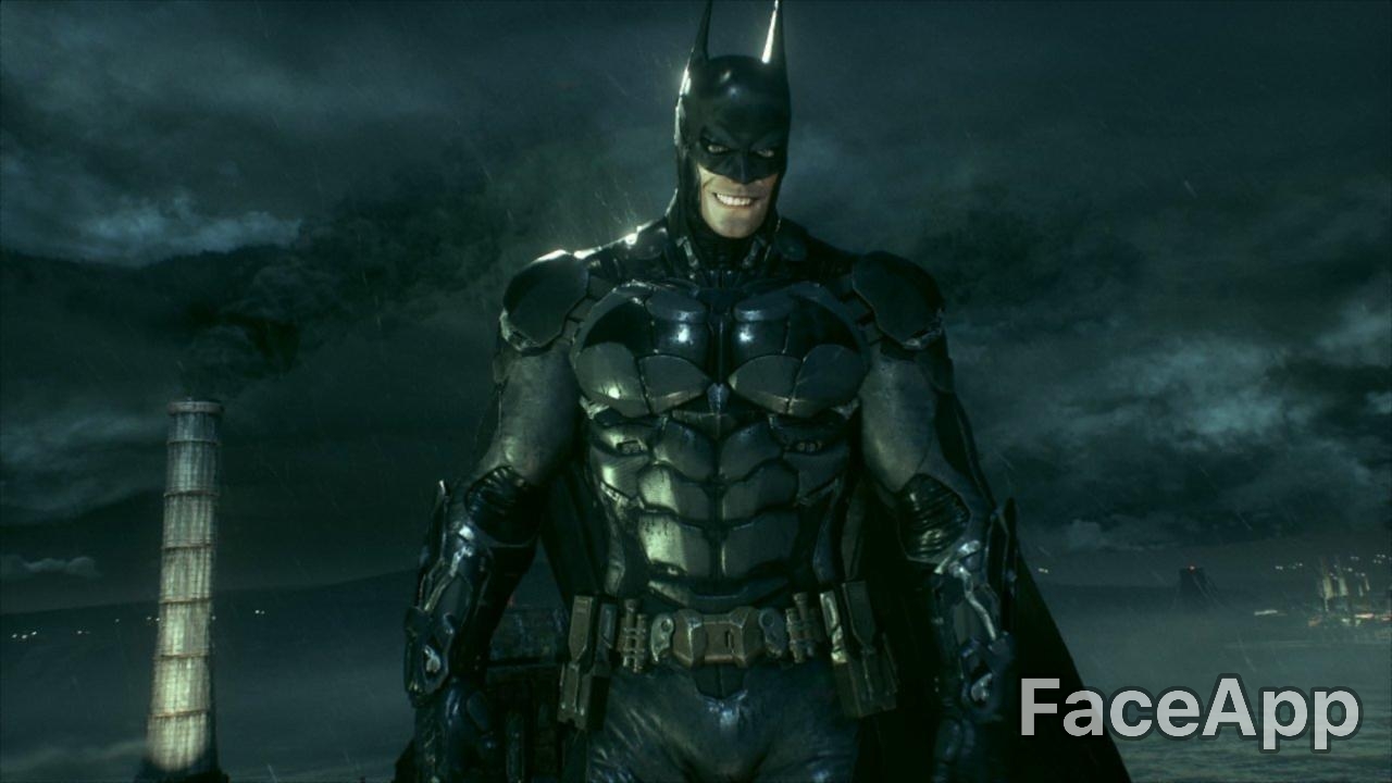 faceapp Batman