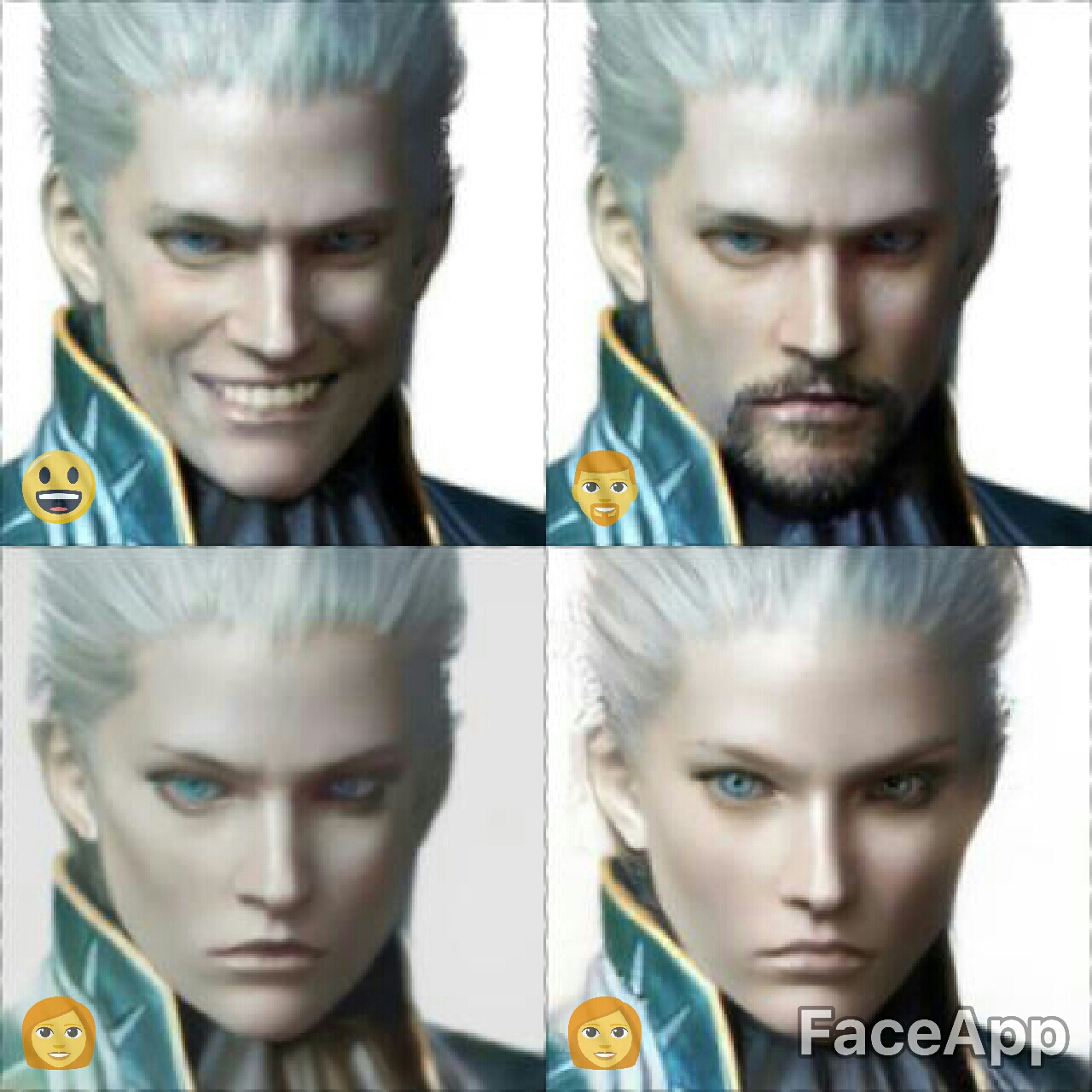 faceapp DMC Vergil