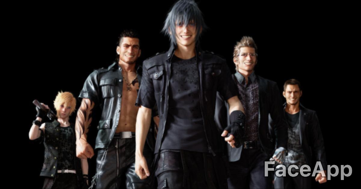 faceapp Final Fantasy XV 2