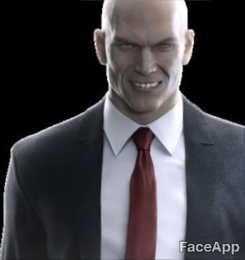 faceapp Hitman