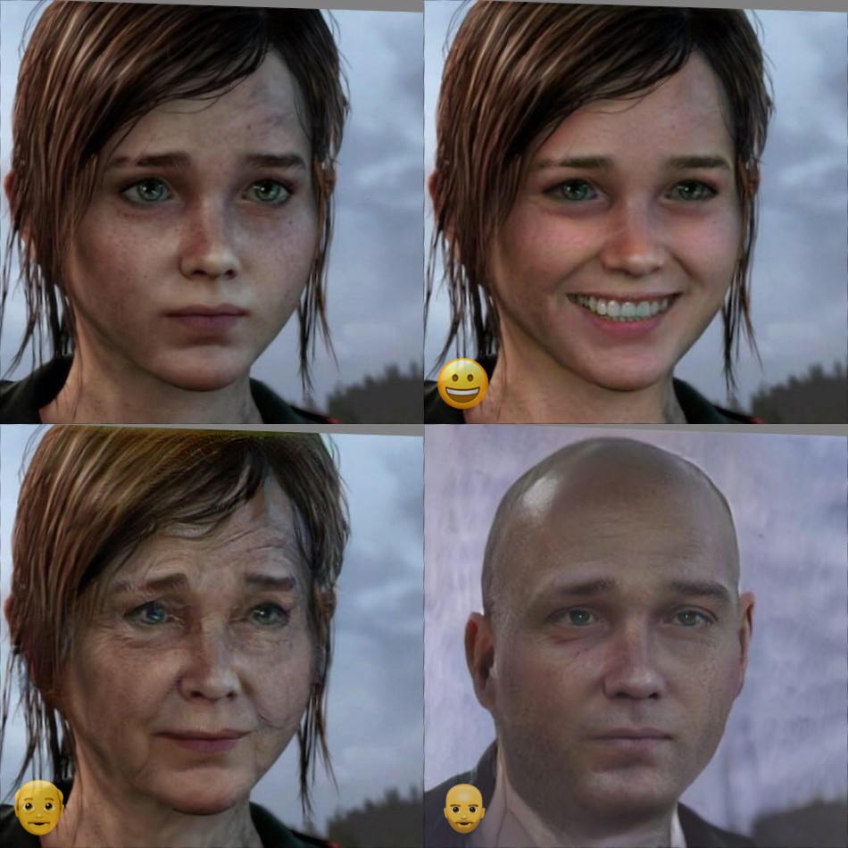 faceapp Last of Us Ellie