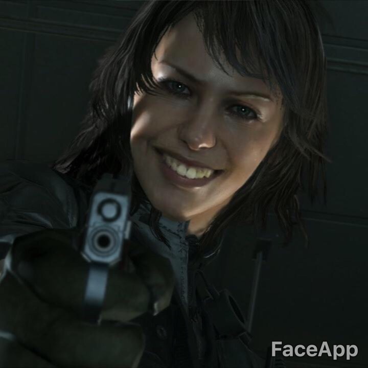 faceapp MGSV Quiet