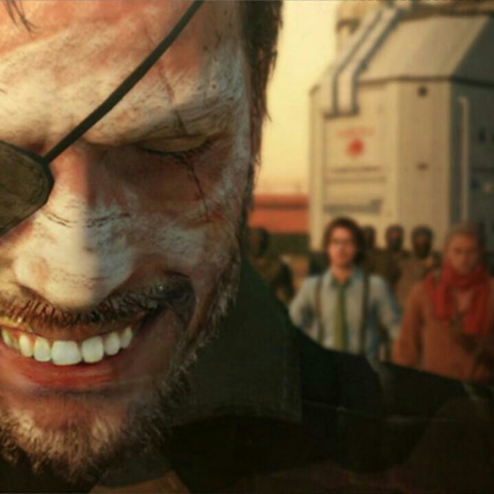faceapp MGSV Snake Ashes