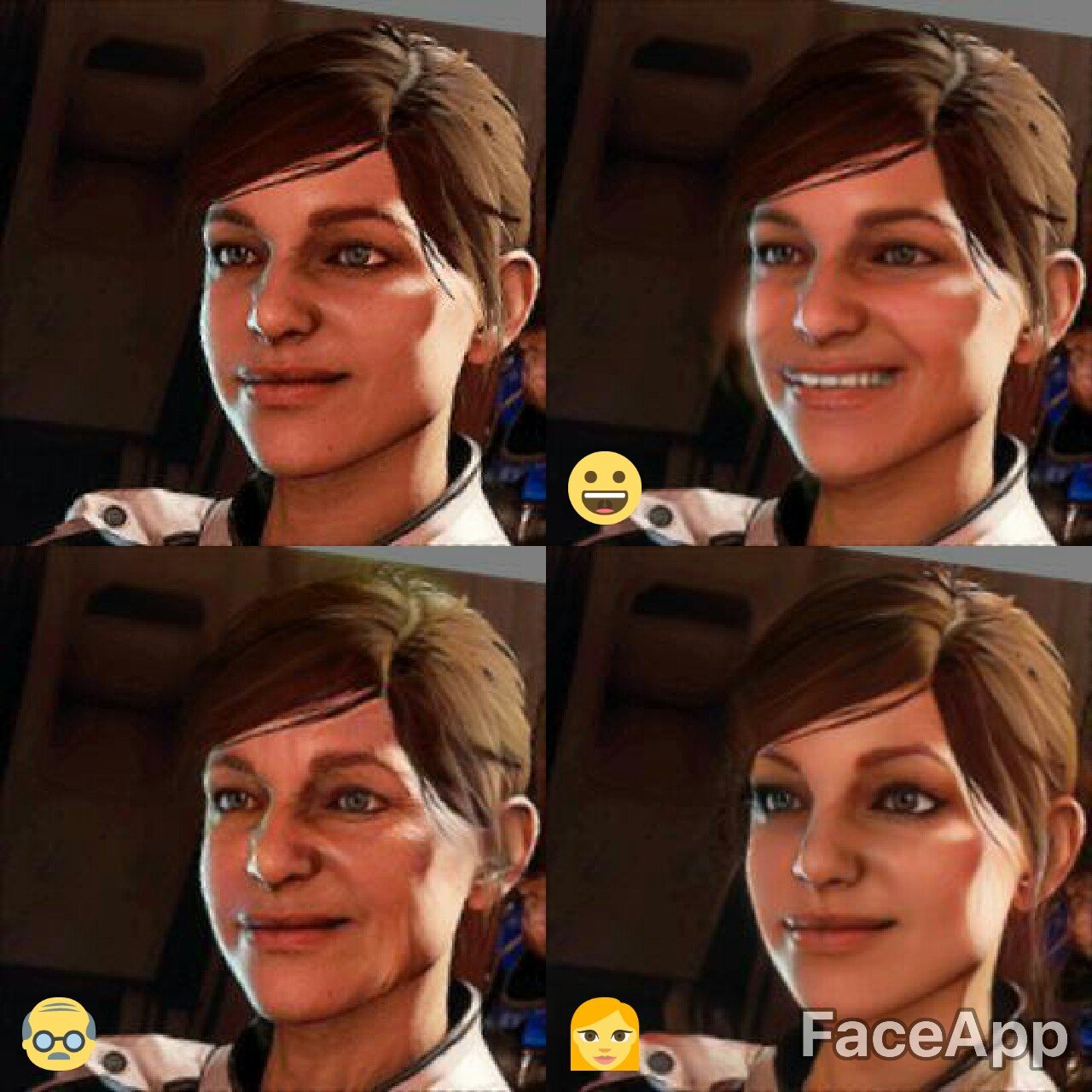 faceapp Mass Effect Andromeda Ryder 1