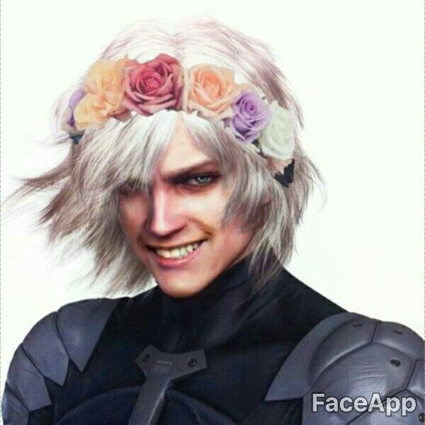 faceapp Raiden Flower Crown