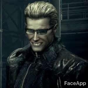 faceapp Resident Evil Wesker 3