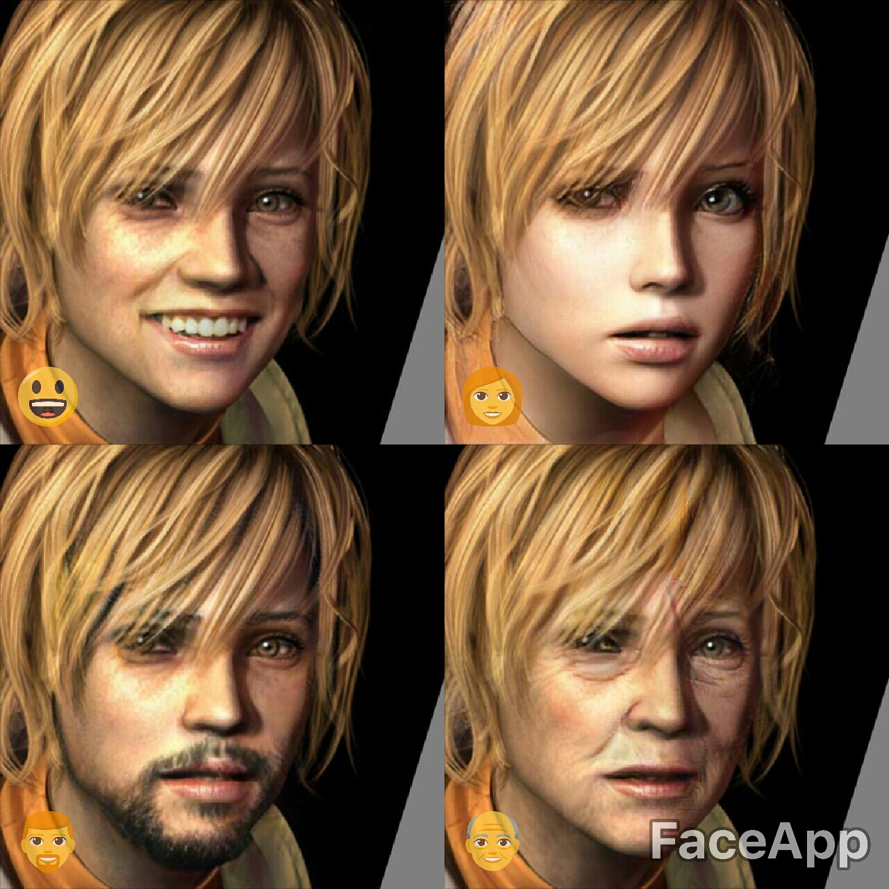 faceapp Silent Hill 3 Heather Mason