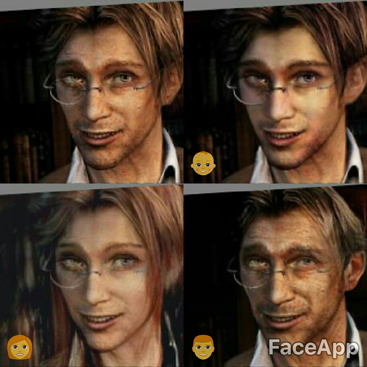faceapp Silent Hill Vincent Smith