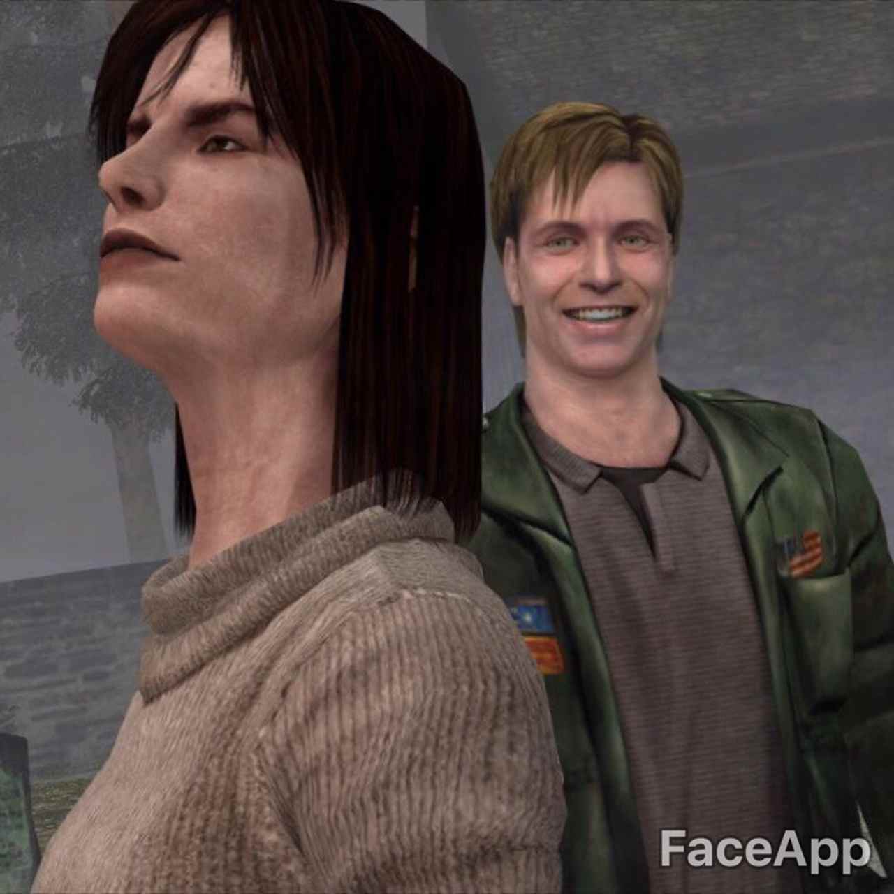 faceapp Silent Hill