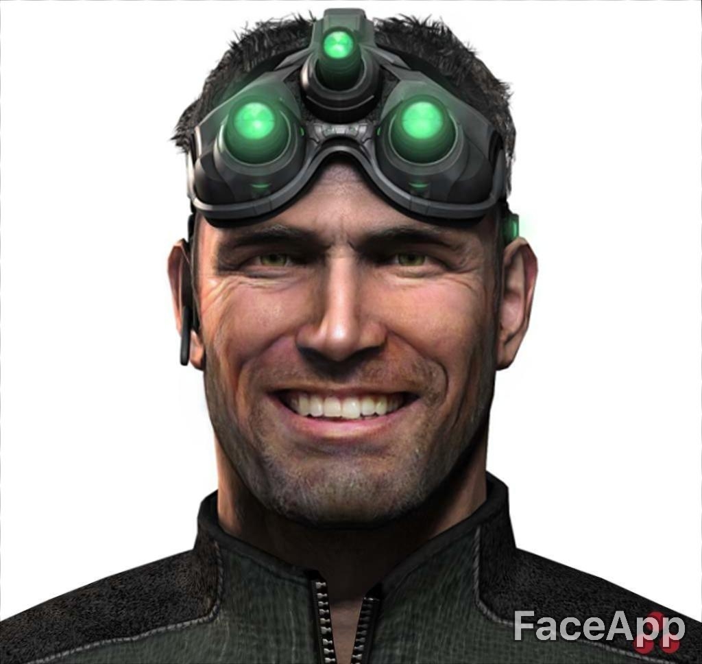 faceapp Splinter Cell