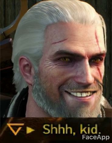faceapp Witcher 1