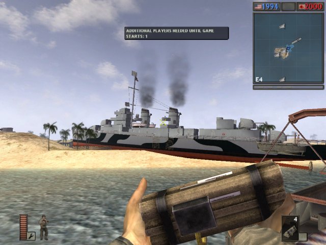 Beached Ship in BF1942