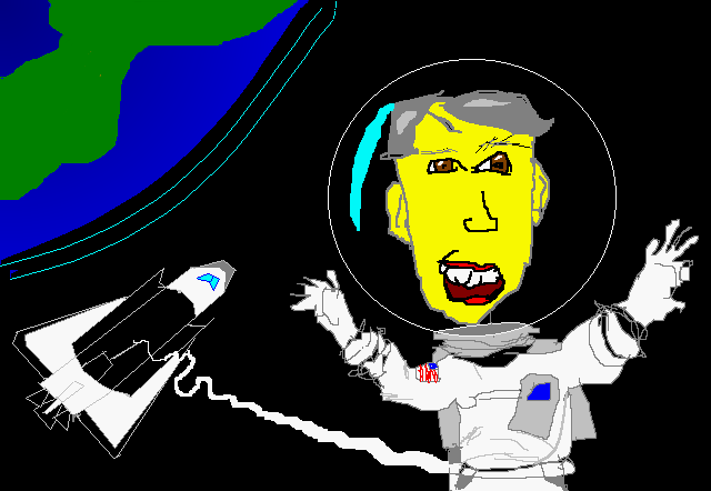 MS Paint caricature 